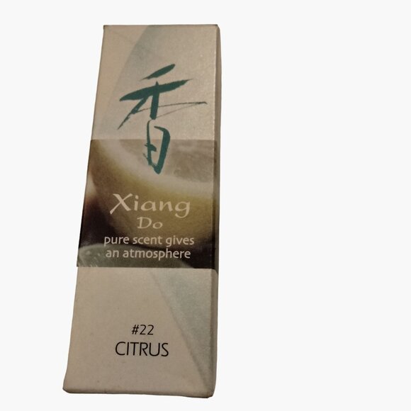 Xiang Do Citrus Incense Sticks With Holder  Shoyeido Incense Co 20 Pcs No 22 - Picture 1 of 7